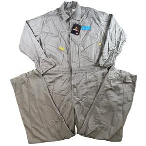 LAPCO FR Flame Resistant Coveralls Gray 88% Cotton 12% Nylon HCC Energy Size 44R